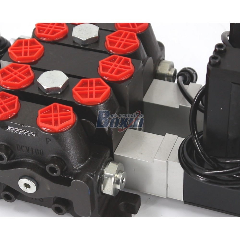 Professional Manufacturing of DCV100 2 Spool Sectional Directional Valve detail image